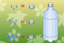 Простой способ капельного полива растений из пластиковых бутылок